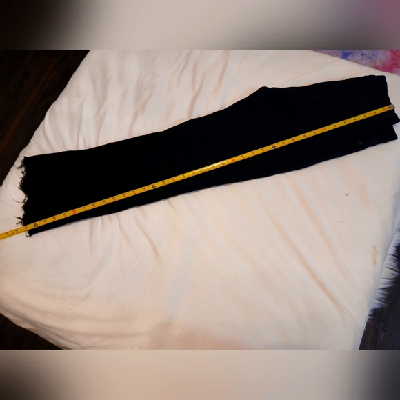 Hudson Jeans Black Straight Leg Denim - Picture 6 of 8